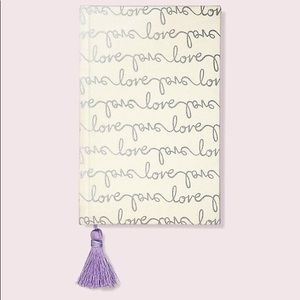 Kate Spade Love Bridal Journal Notebook